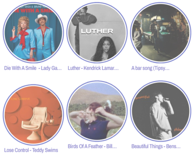 App interface for searching and requesting songs